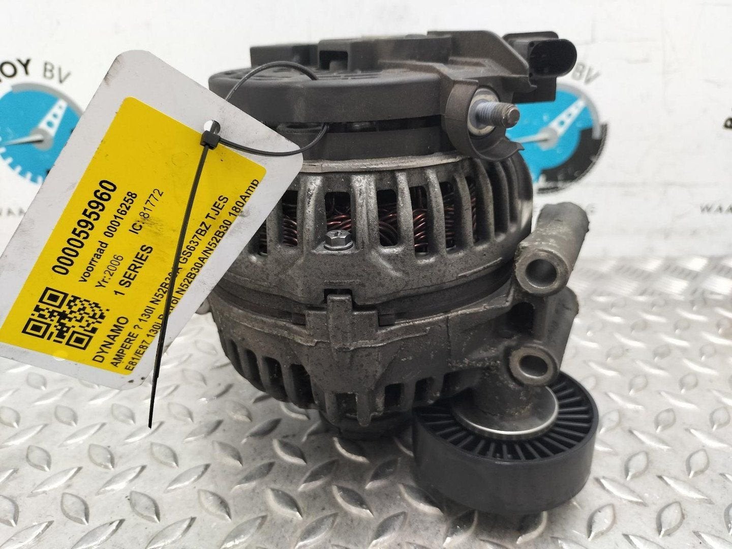 BMW 1 SERIES E87 130i Cup DYNAMO 2006, Autos : Pièces & Accessoires, Moteurs & Accessoires, Utilisé, ARN reconnu, Stiba membre