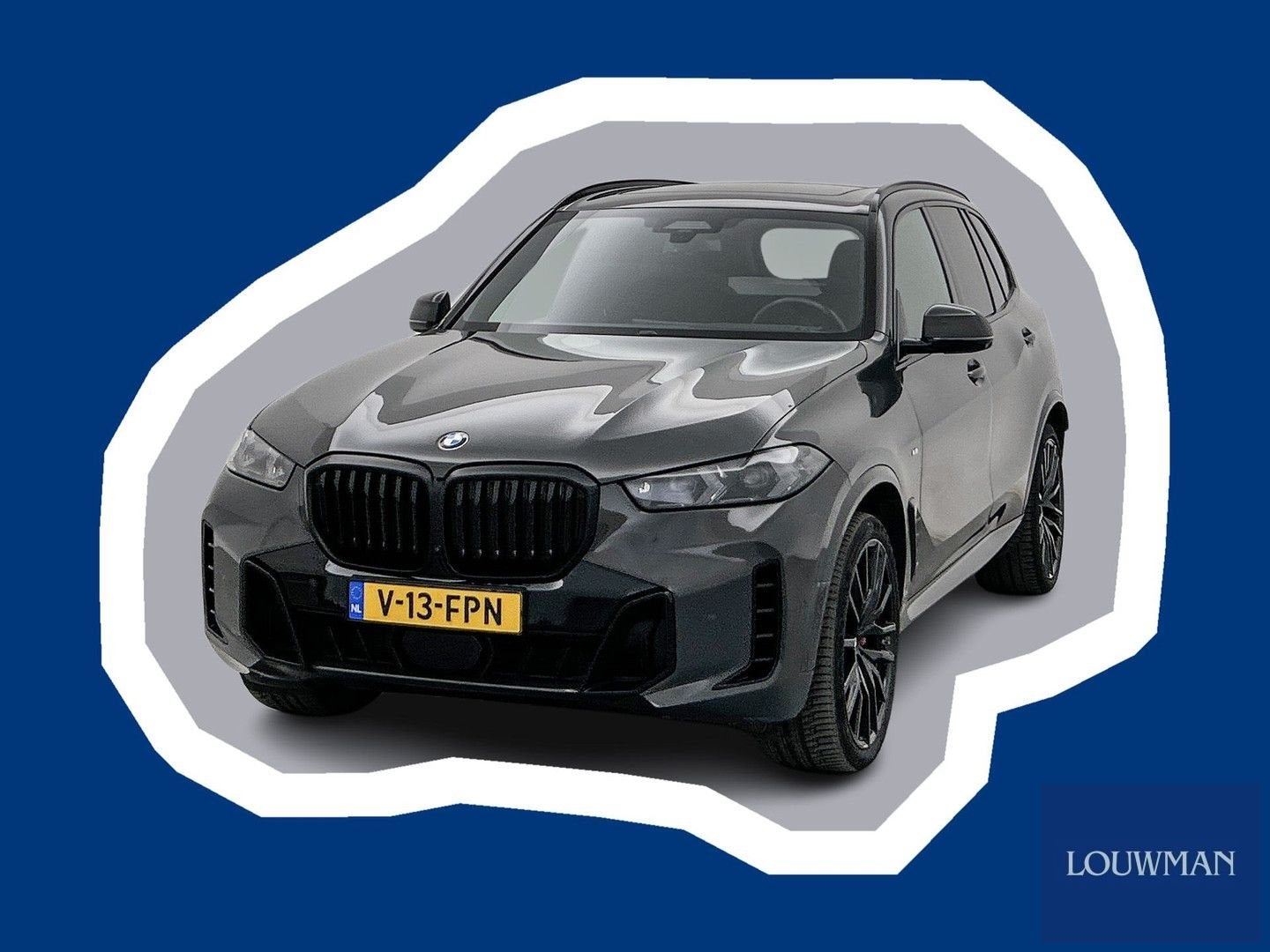 BMW X5 xDrive30d M Sport Grijs kenteken Dravitgrau Individua, Auto's, Automaat, Bedrijf, Diesel, SUV of Terreinwagen