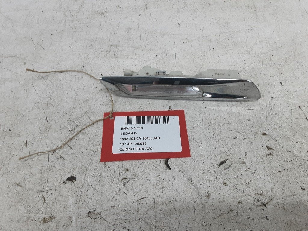 CLIGNOTANT AVANT GAUCHE BMW 5 serie (F10) (7154167), Mevr. I. Hauben, Utilisé, BMW, Rue de l'Espoir 34 34
4030  GRIVEGNÉE, BE