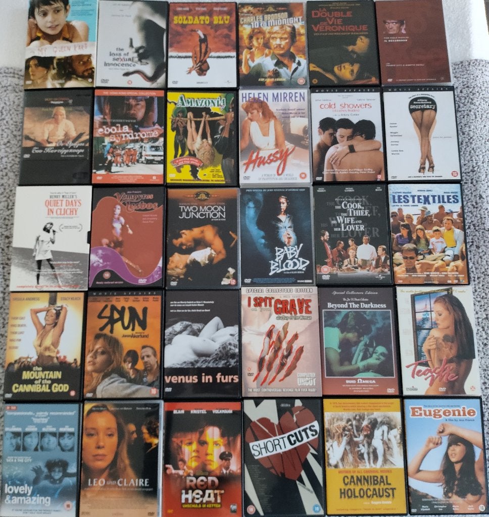 Dvd's Drama/ Arthouse/ Horror/ Erotiek/ Cult (Zeldzaam), Cd's en Dvd's, Inclusief DVD, Vanaf 16 jaar, Overige genres, Ophalen of Verzenden