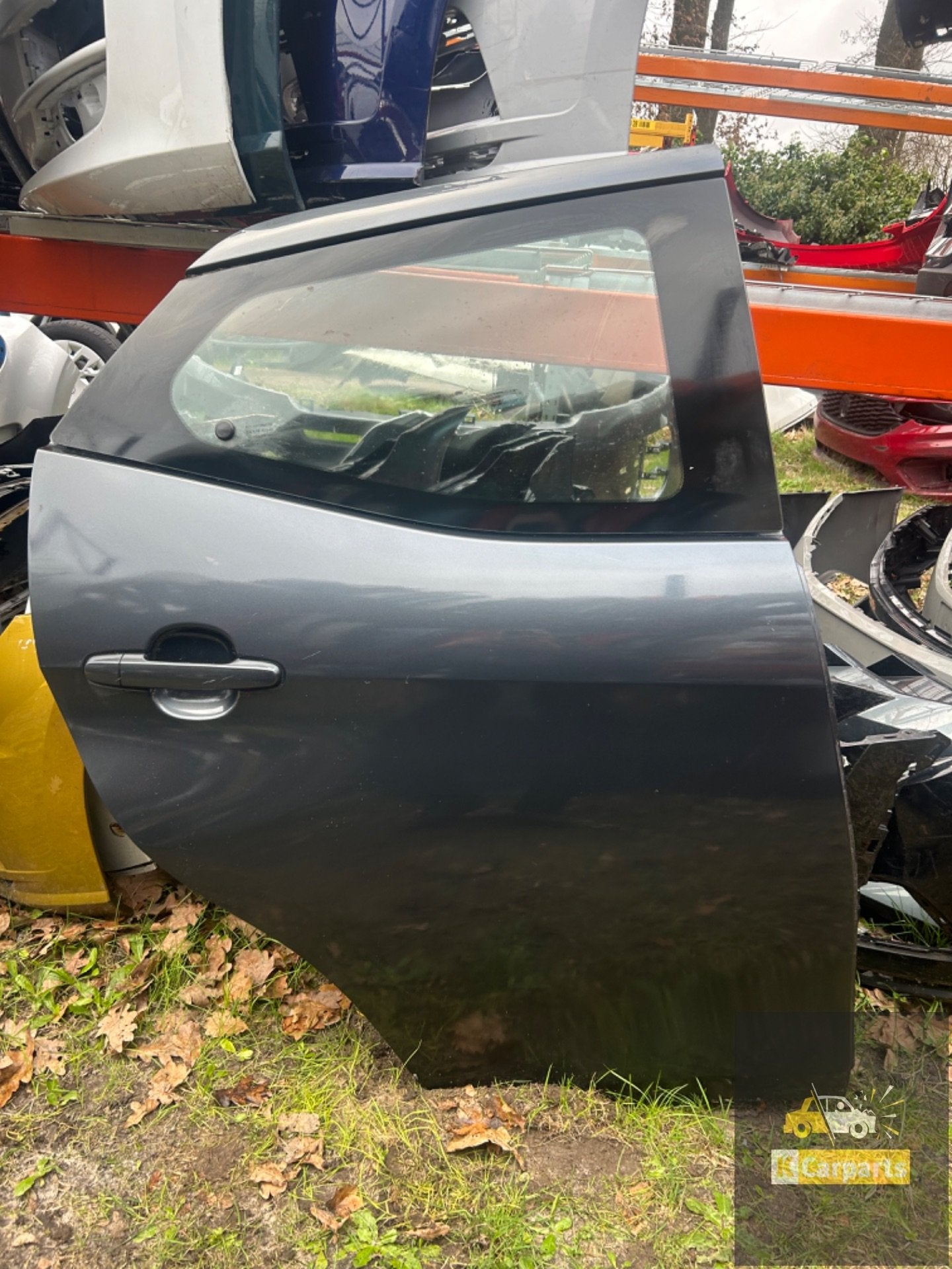 Portier Toyota Aygo Rechts achter deur Kwd 1E0 Antraciet, Info@fabrikant.eu, Achter, Toyota, Fabrikant BV