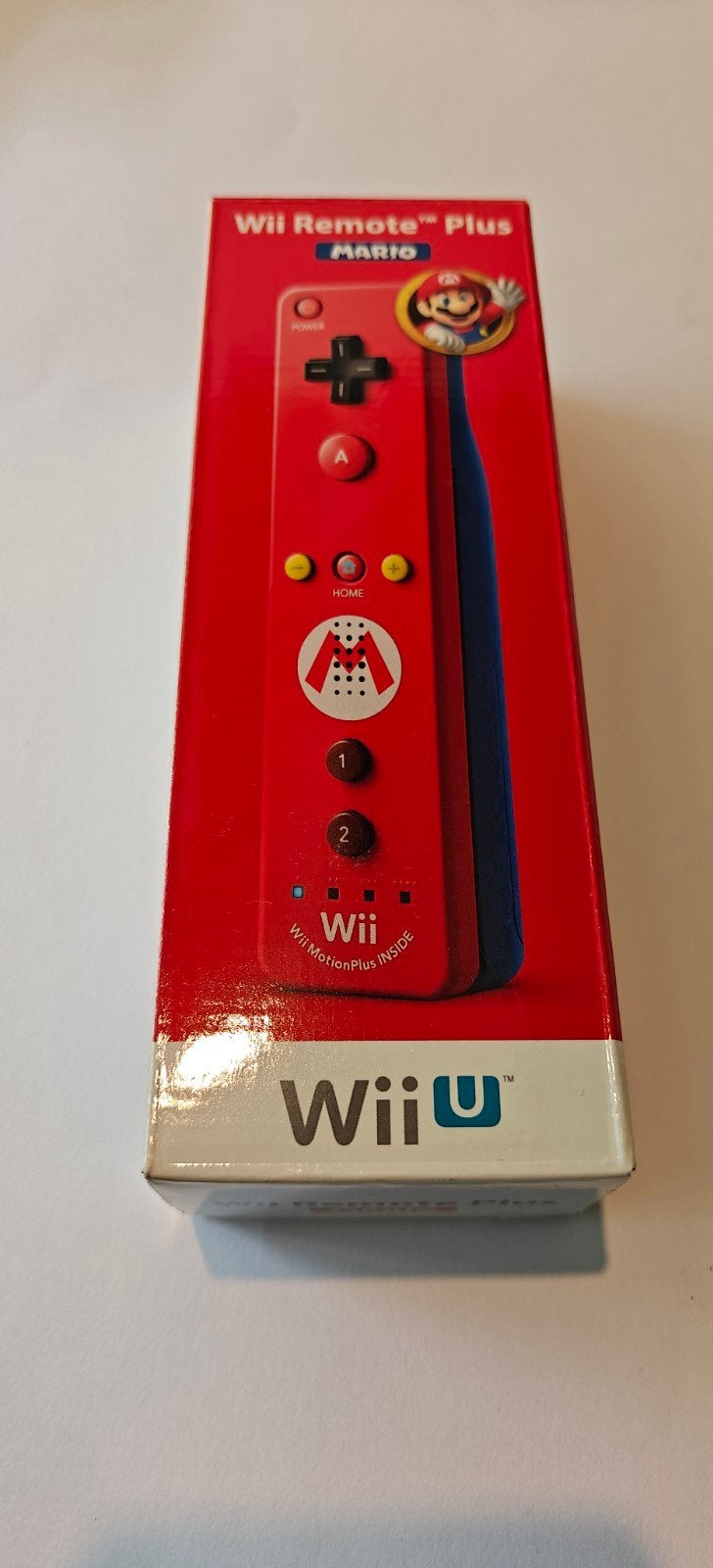 Télécommande Mario Wiimote WiiMotion Plus [Wii - WiiU], Consoles de jeu & Jeux vidéo, Enlèvement ou Envoi, Wii