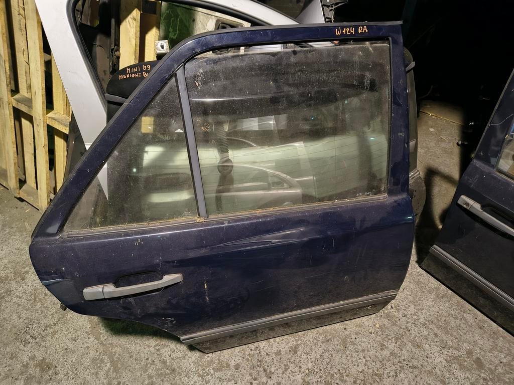 Mercedes E W124 sedan deur rechts achter, Auto-onderdelen, Gebruikt, Deur, ., Mercedes-Benz