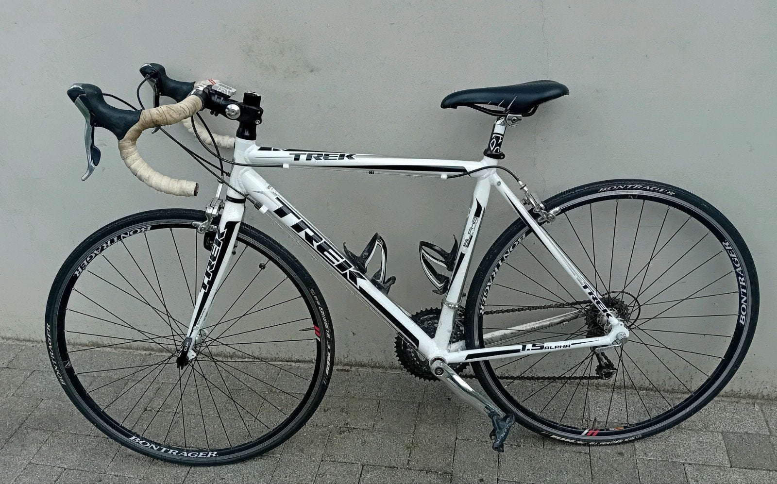 Koersfiets alu Trek Alpha Shimano 3x9speed maat 51cm Small🚴, Fietsen en Brommers, 28 inch, Velgrem, Aluminium, 49 tot 53 cm