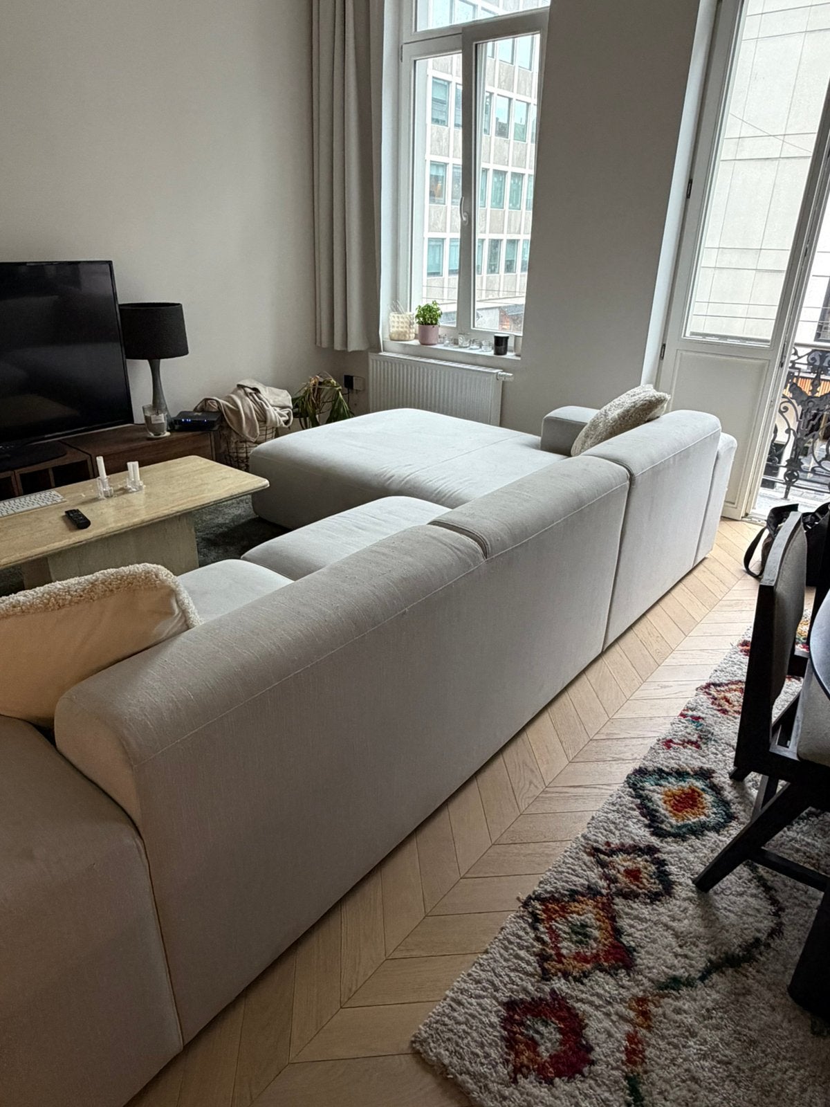 Canapé design, Maison & Meubles, 75 à 100 cm, 300 cm ou plus, Quatre personnes ou plus, Enlèvement