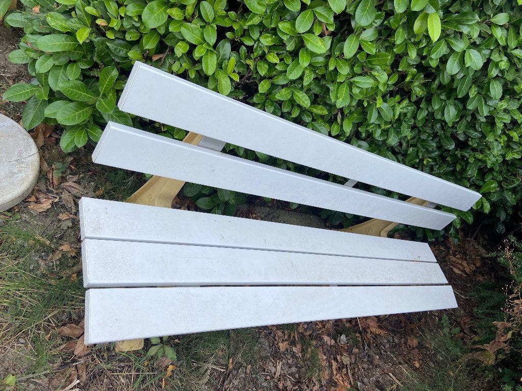 Tuinbank, Jardin & Terrasse, Enlèvement, Utilisé, Synthétique