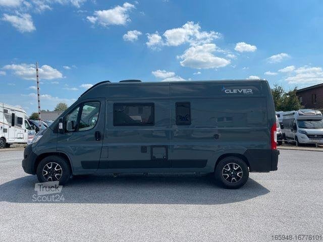 Clever Spirit 600 | '25  | 30.000 km | Lengtebed 2x90x200, Caravans en Kamperen, Automaat, Pössl, Diesel, Caméra de recul