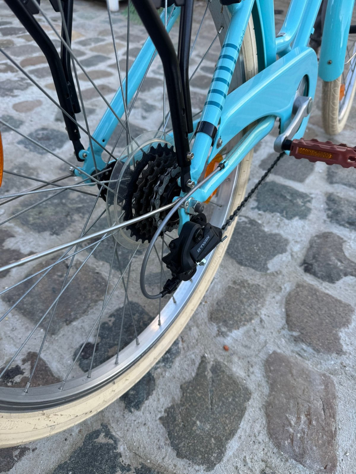 Meisjes kinderfiets, Fietsen en Brommers, Ophalen, Zo goed als nieuw, 24 inch