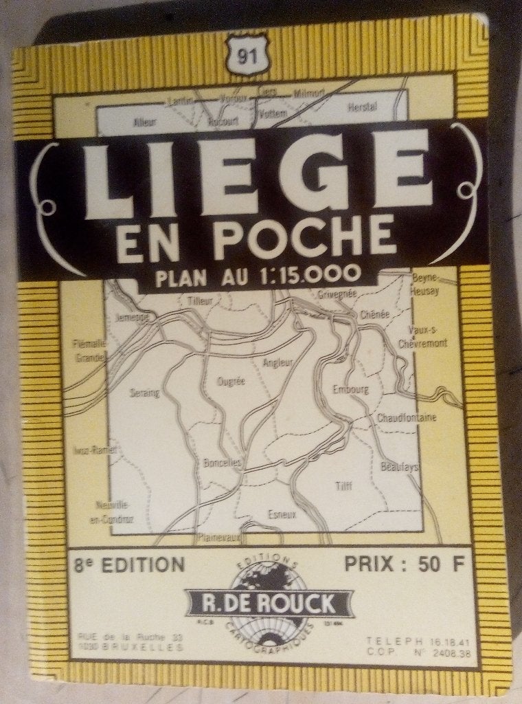 Liège en poche, Boeken, Ophalen of Verzenden