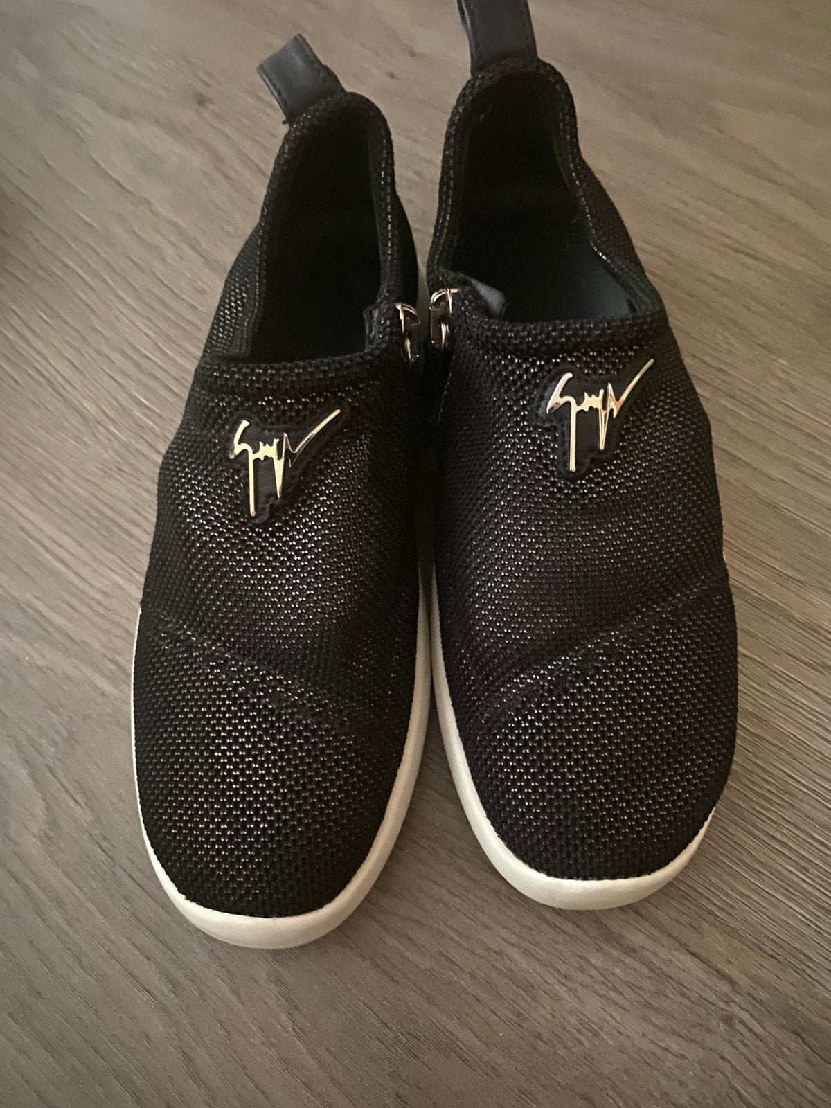 Giuseppe Zanotti, Ophalen, Zwart, Zo goed als nieuw, Sneakers