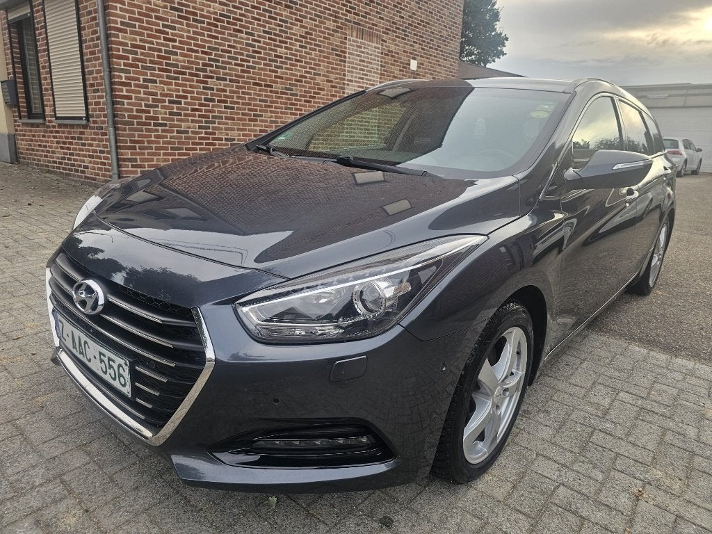 Hyundai i40 1.7 CRDI 141pk (Bouw2016/106.000km) Euro 6b, Autos, Cuir, Argent ou Gris, Achat, Euro 6