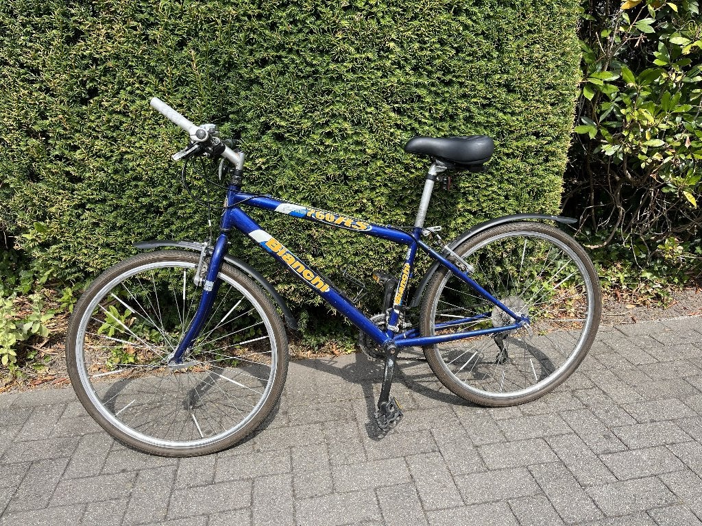 Fiets Bianchi - voor ongeveer 9 à 13 jaar, Gebruikt, Velgrem, Bianchi, Handrem