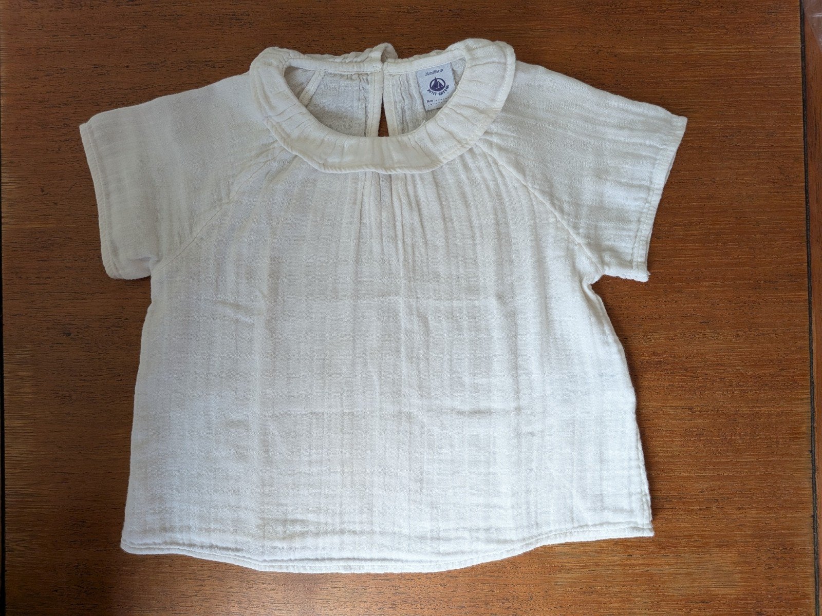 Blouse en gaze de coton Petit Bateau 24 mois (86 cm), Enlèvement ou Envoi