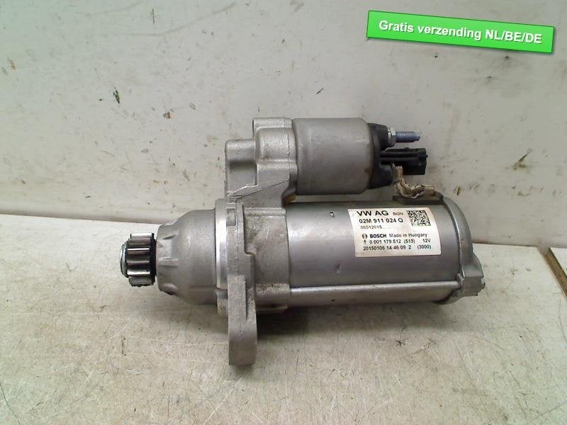 DÉMARREUR Volkswagen Golf VII (AUA) (02M911022F), Volkswagen, Volkswagen AG, Utilisé, Kundenbetreuung@volkswagen.de