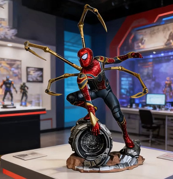 Spiderman superheldenfiguur 19 cm. Nieuw, Ophalen of Verzenden, Superheld, Nieuw, Beeldje of Figuurtje