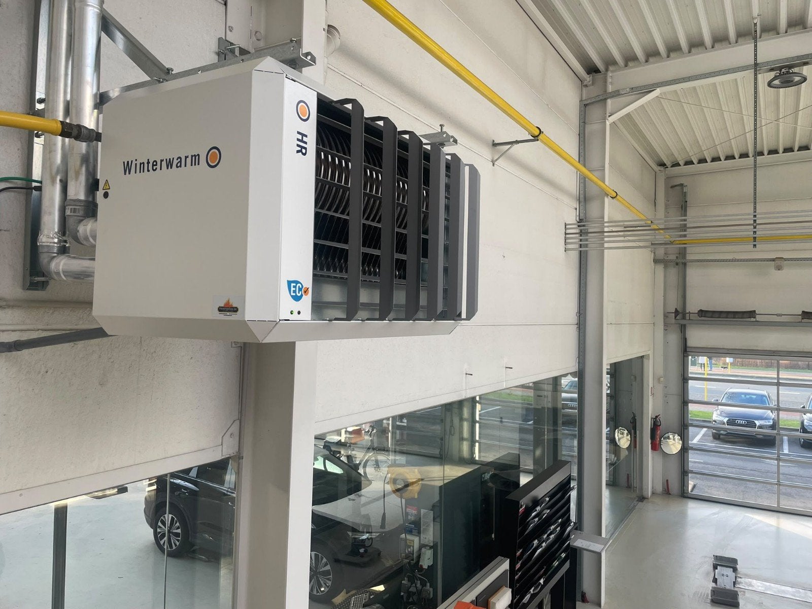 🔥 industriële gasluchtverhitters Tecnoclima & Winterwarm, Doe-het-zelf en Bouw, Ophalen, Hoog rendement (Hr), 150 cm of meer