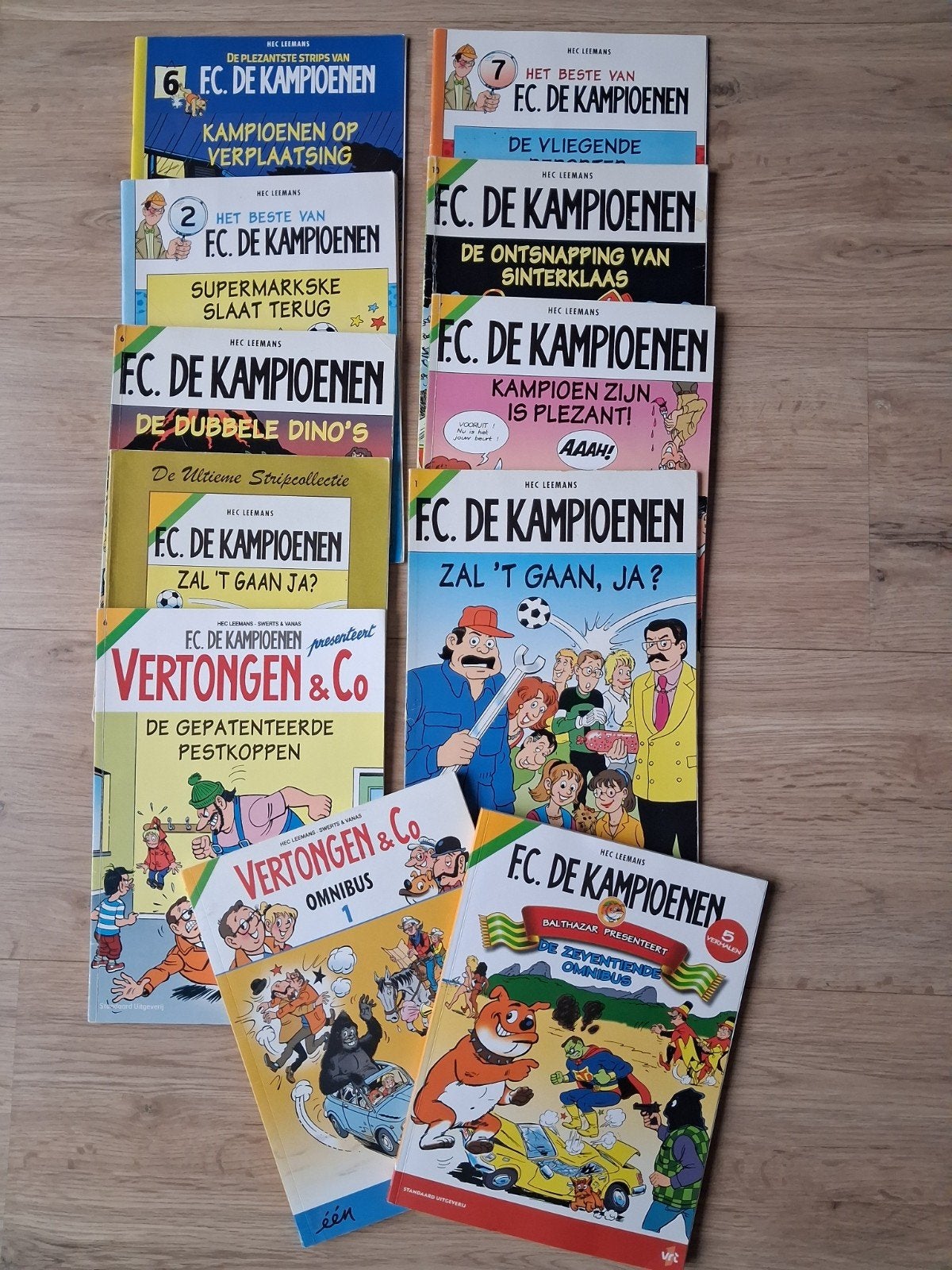 Verschillende strips FC De Kampioenen, Boeken, Ophalen