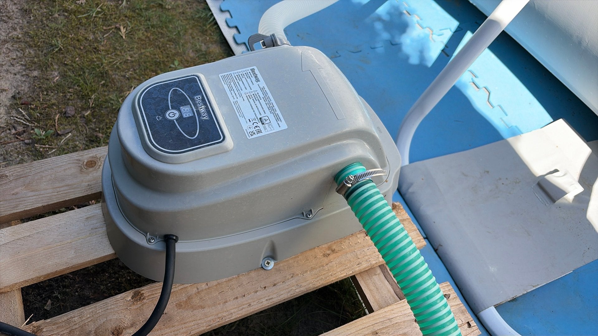 Bestway zwembadverwarming, Tuin en Terras, Zwembad-toebehoren, Ophalen, Zo goed als nieuw