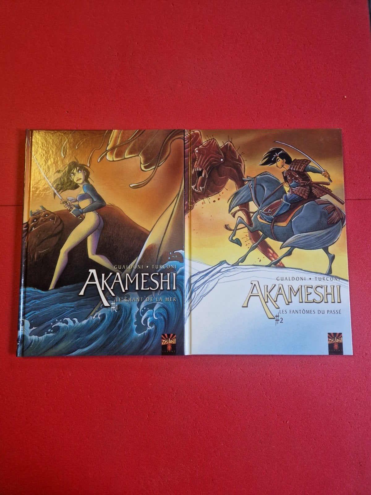 lot de 2 bd akameshi 1 et 2(intégrale de la série), Enlèvement ou Envoi