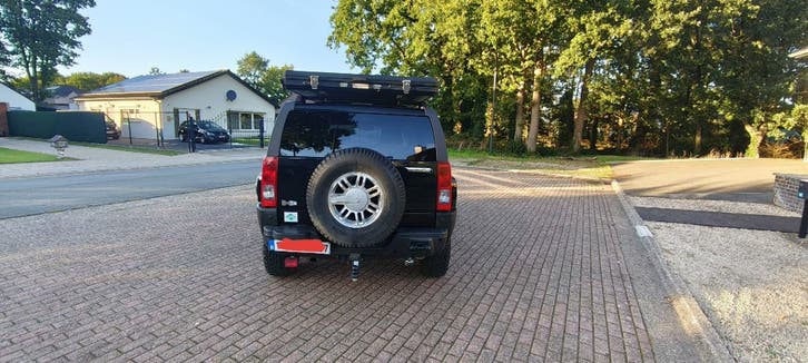 hummer h3, Auto's, Automaat, Elektrische ramen, 3500 cc, Zwart