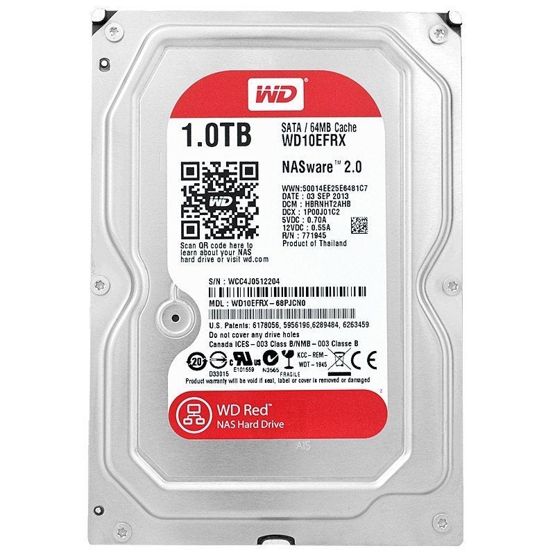 Disque dur Western Digital 1TB 64MB Cache, Western Digital, Interne, Comme neuf, Desktop