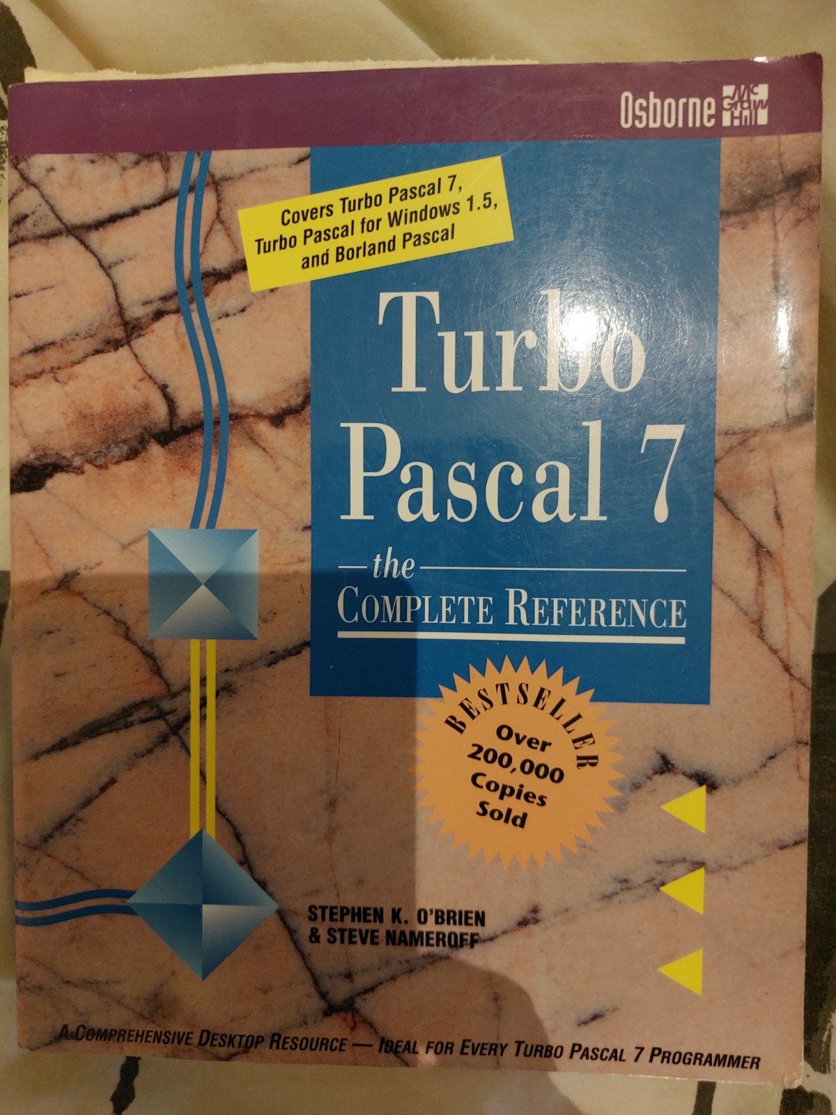 livre Turbo Pascal 7, Enlèvement ou Envoi, Comme neuf, Langage de programmation ou Théorie