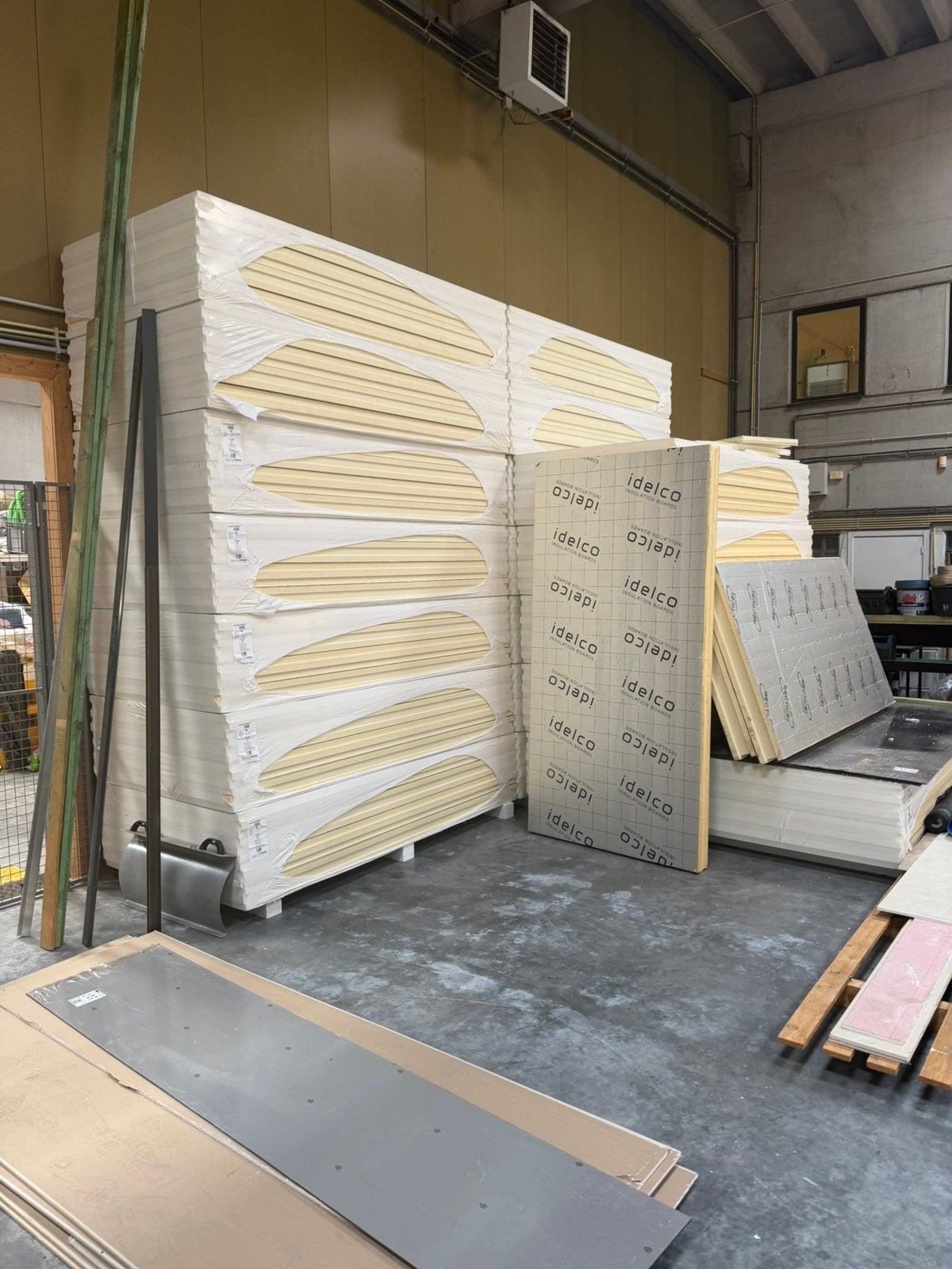 Pir isolatie Idelco 120mm, Doe-het-zelf en Bouw, Isolatie en Afdichting, 12 cm of meer, Nieuw, Hardschuim (Pir), 15 m² of meer