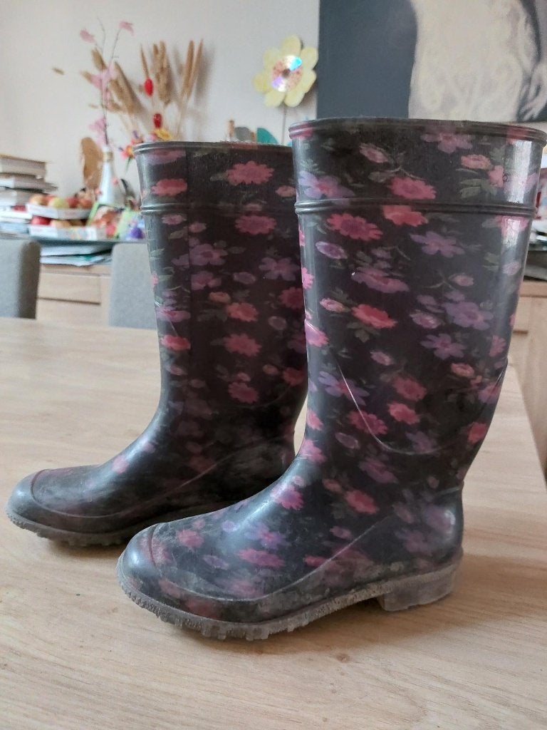 Regenlaarzen maat 32, Kinderen en Baby's, Ophalen, Gebruikt, Meisje, Laarzen