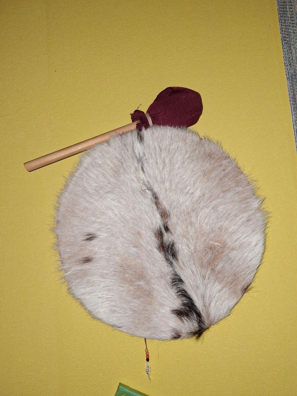 tambour chaman diamètre 39 cm, Musique & Instruments, Batteries & Percussions, Enlèvement, Utilisé, Autres marques