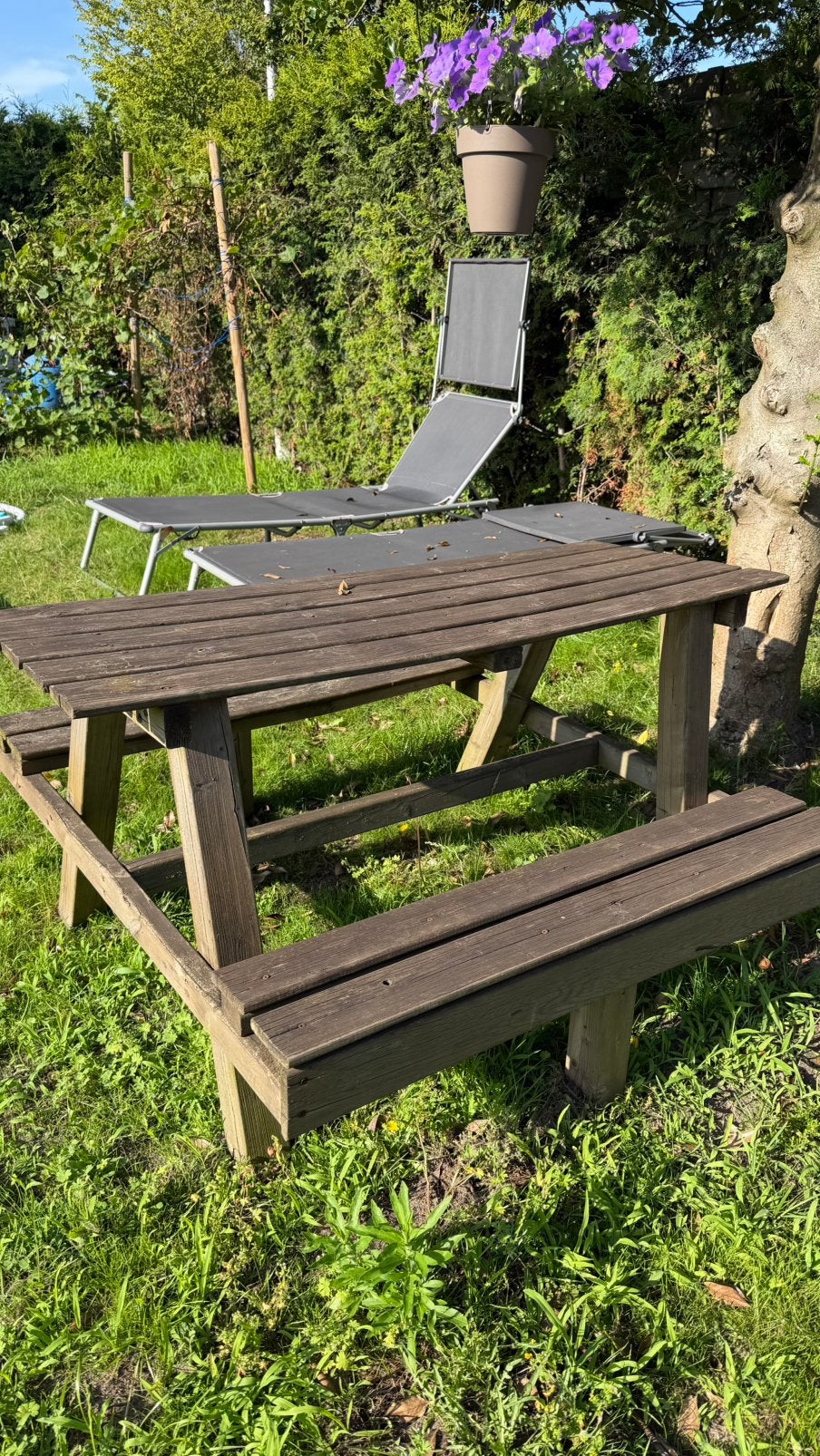 Gratis picknicktafel kinderen, Ophalen, Zo goed als nieuw