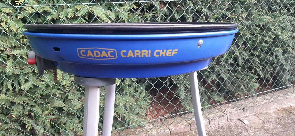 Gasbbq cadac carri, Ophalen