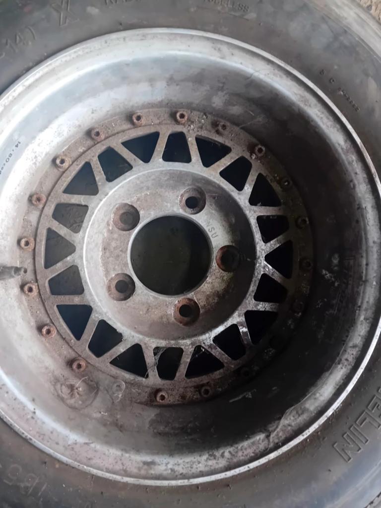 Porsche speedline, Auto-onderdelen, Banden en Velgen, Ophalen, 14 inch, Velg(en)