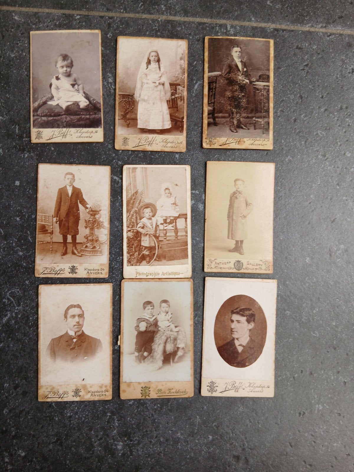 photos très anciennes de la fin des années 1800, Enlèvement ou Envoi, Photo