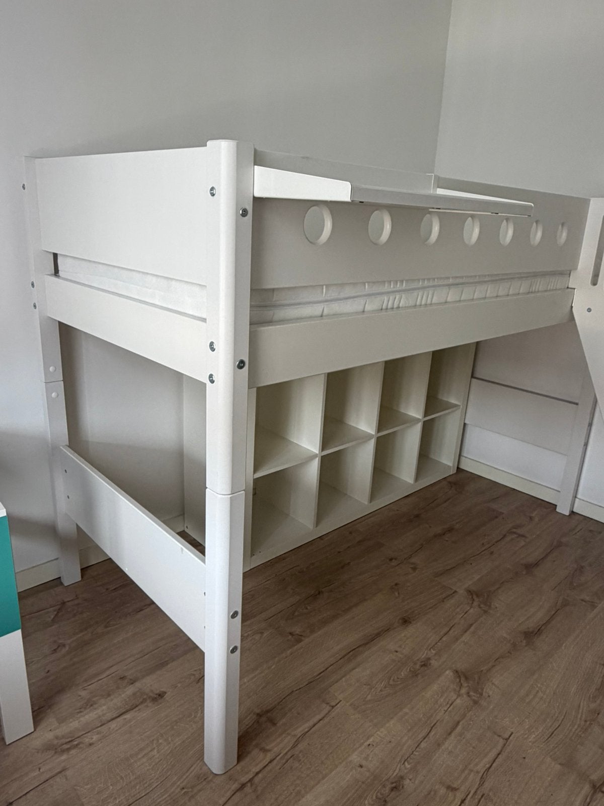 Le lit enfant Flexa, 90 cm, Lit mi-hauteur mezzanine, Enlèvement, Moins de 160 cm