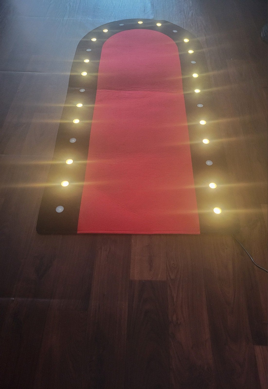 tapis rouge avec lumière ikea, Enlèvement