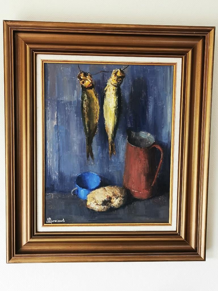 Schilderij van Vic Dooms, Antiek en Kunst, Ophalen