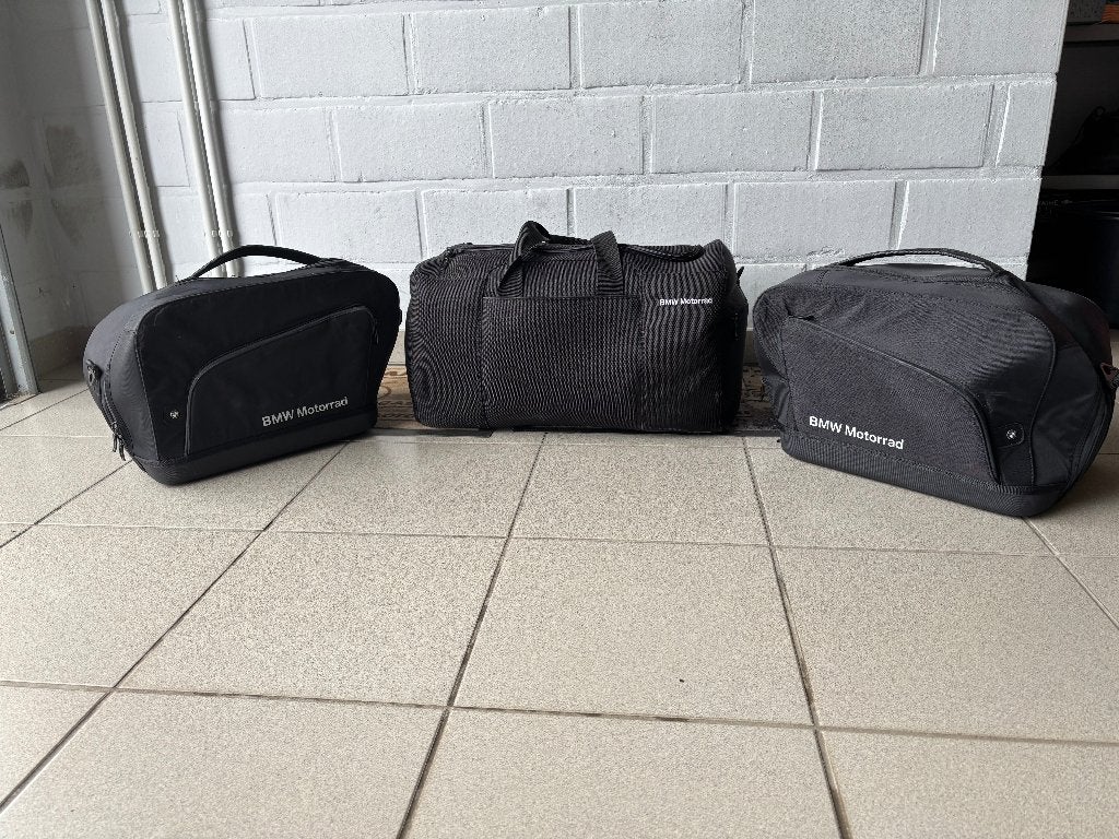 Zijtassen + tas topkoffer voor BMW K 1600/1200, Enlèvement, Utilisé