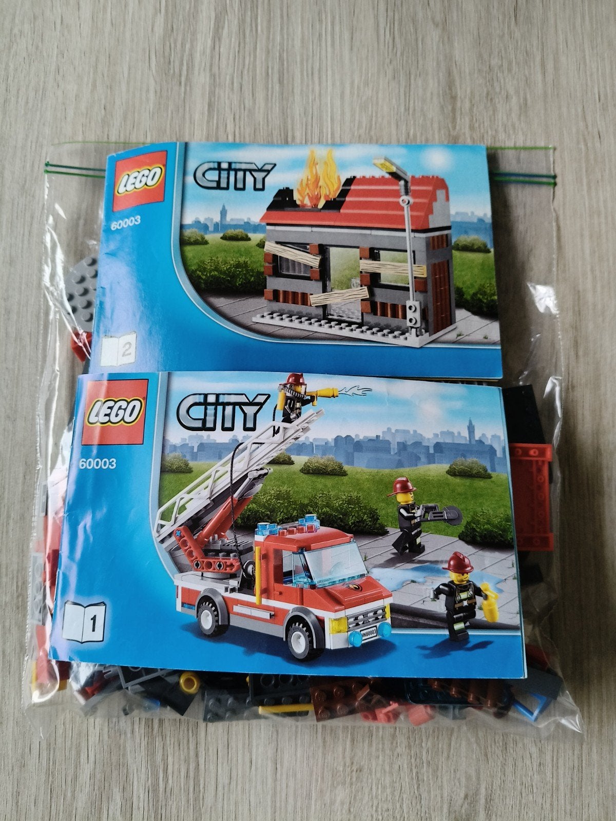Lego set 60003, Ophalen