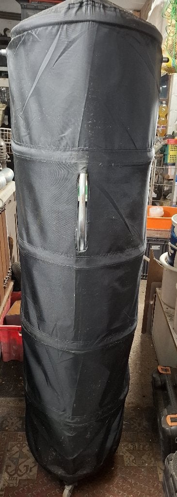 kledingkast / hoekkast op wielen., Ophalen, Minder dan 50 cm, Gebruikt, Modern
