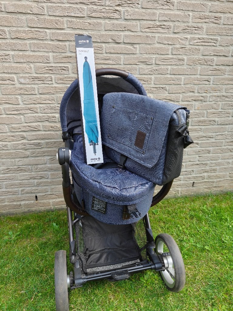 Mutsi Evo Farmer - Kinderwagen met accessoires, Kinderen en Baby's, Ophalen, Zo goed als nieuw, Combiwagen, Mutsy