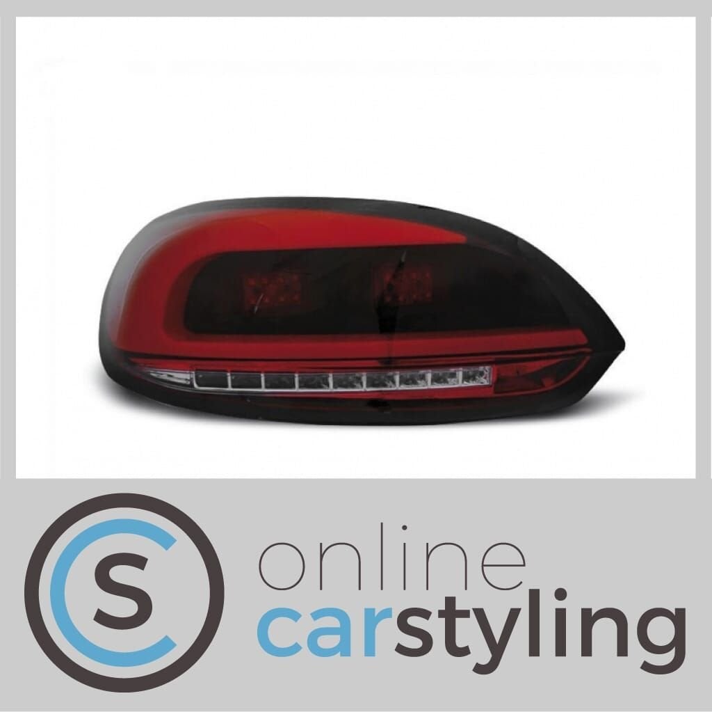LED Achterlichten VW Scirocco Lightbar Design Zwart, Auto-onderdelen, -, Volkswagen, -, Nieuw