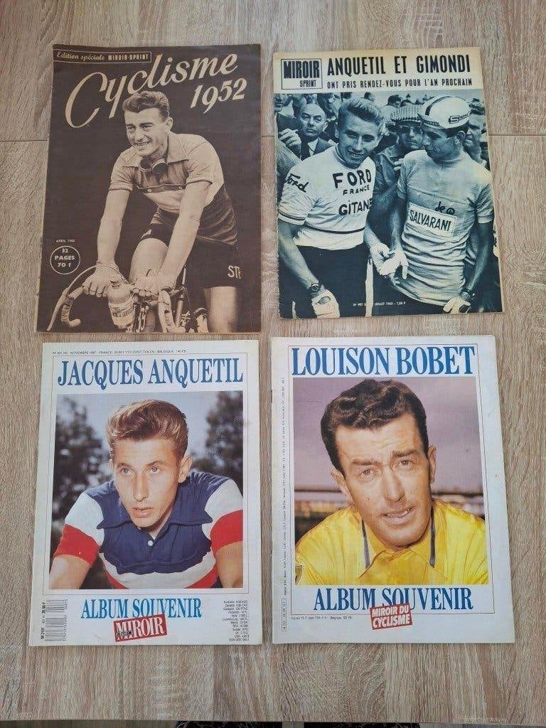 4 Revues - Anquetil - Bobet - Tour de France, Envoi, Utilisé