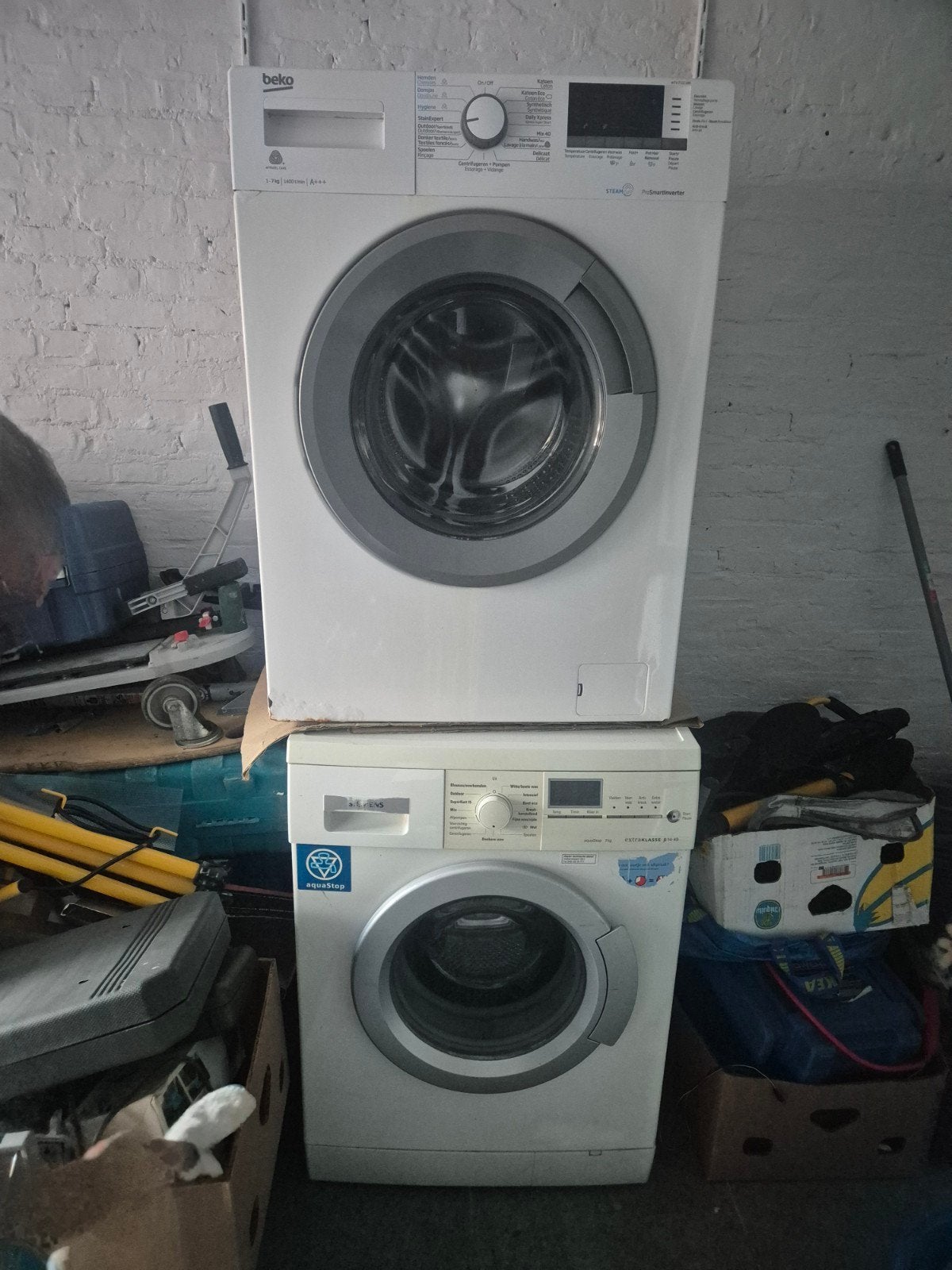 2 wasmachine 1 beko +1 Siemens, Electroménager