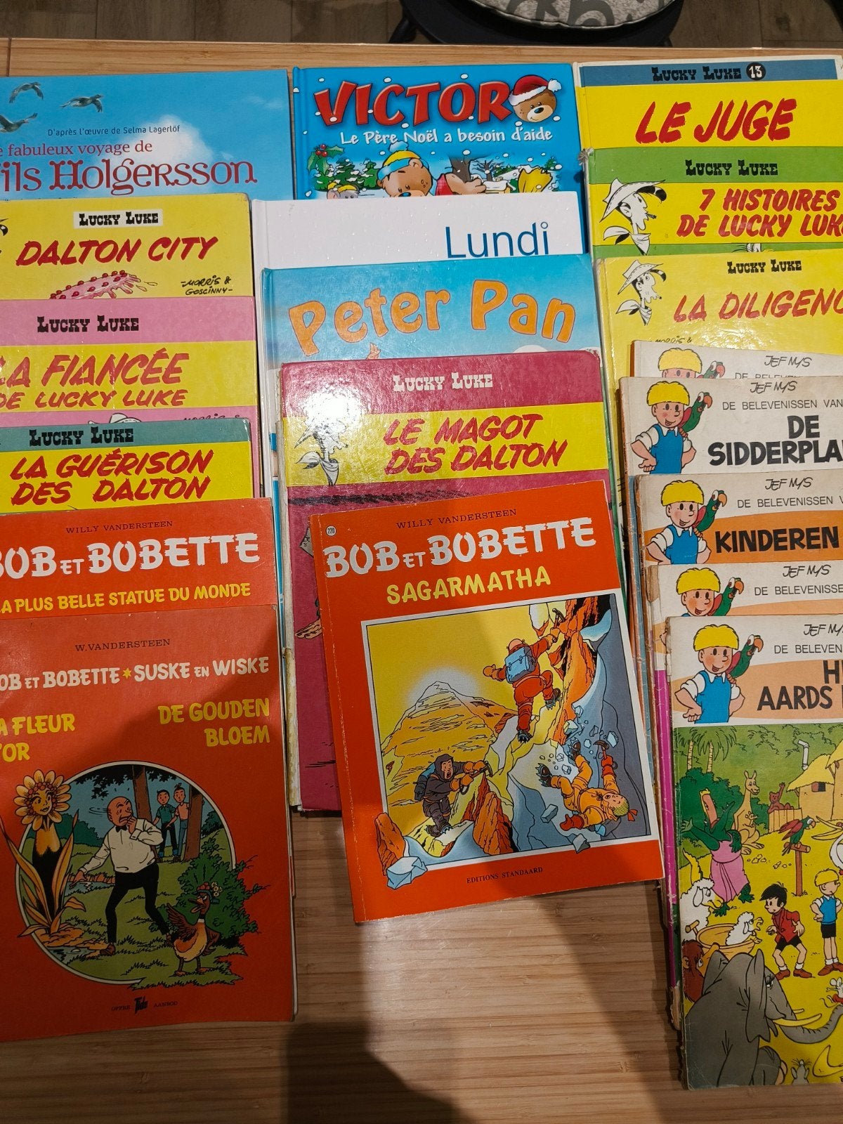 lot de 32 livres enfants et BD, Enlèvement