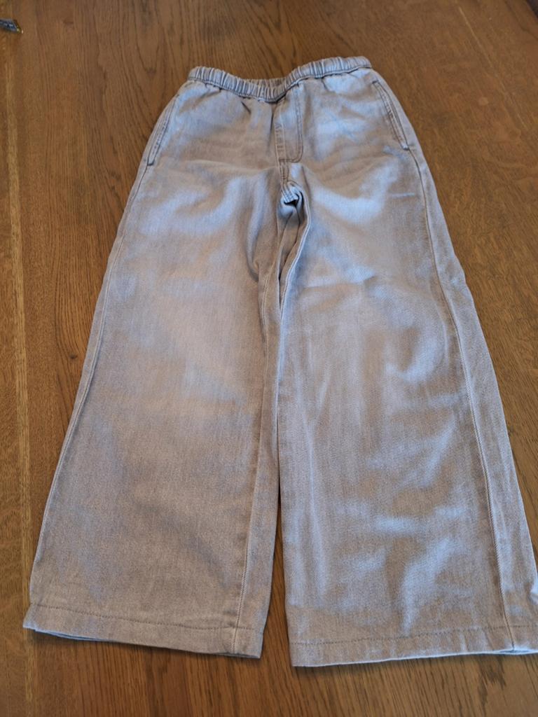 Baggy jeansbroek, Kinderen en Baby's, Kinderkleding | Maat 128, Ophalen of Verzenden, Gebruikt, Meisje, Broek
