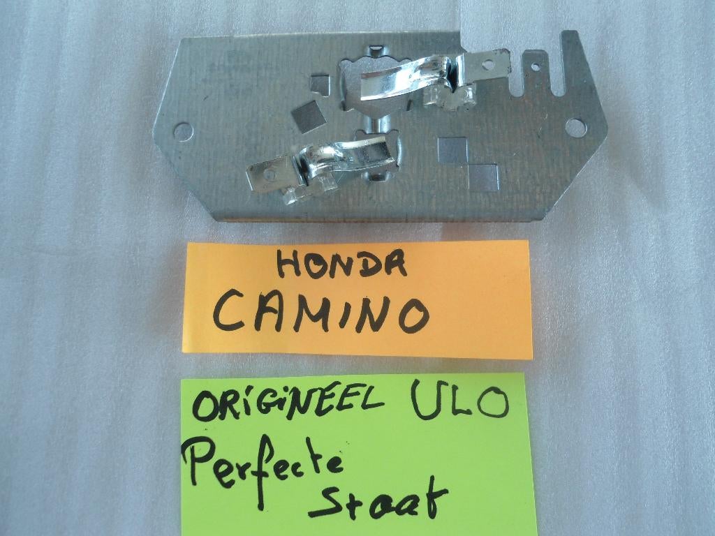 Honda camino : origineel ULO achterlicht plaat, Fietsen en Brommers, Ophalen, Zo goed als nieuw, Koplamp, Honda Camino