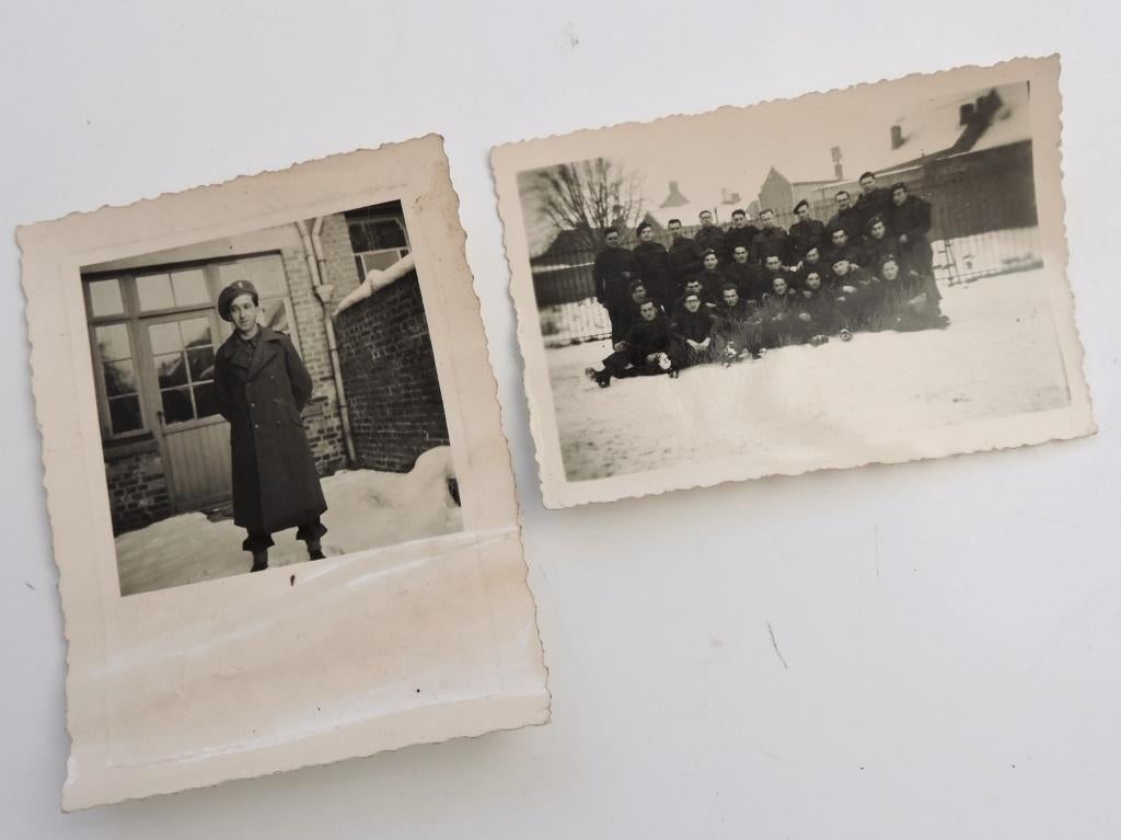 1944-1945 Foto's van Bataljon FUSILIERS, Verzamelen, Ophalen of Verzenden, Overige soorten