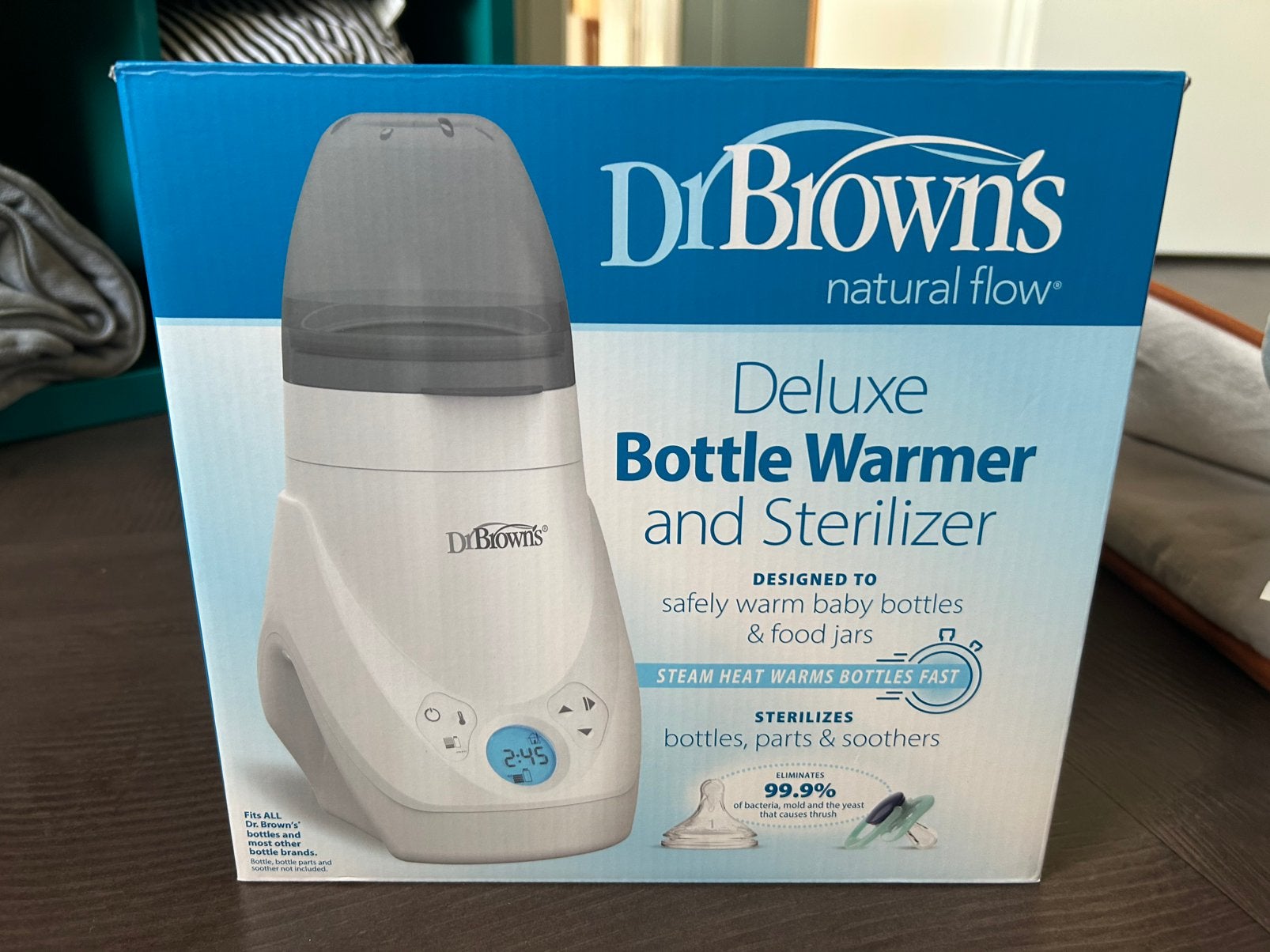 Flessenverwarmer en steriliseren, Ophalen, Zo goed als nieuw