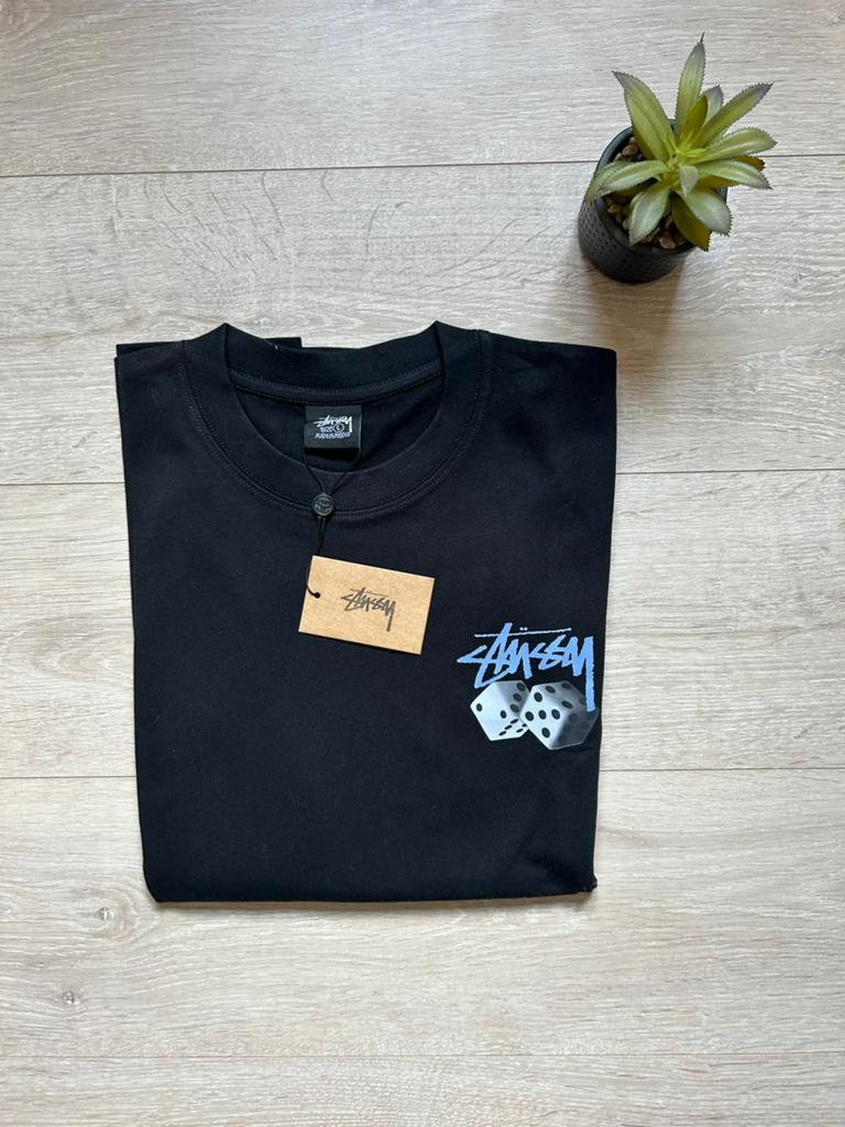 Stüssy long sleeve - maat L, Kleding | Heren, T-shirts, Verzenden, Zo goed als nieuw, Maat 52/54 (L), Zwart