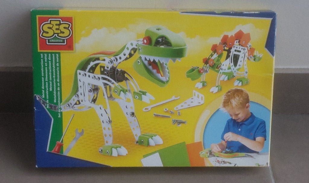 METALEN CONSTRUCTIESET - DINO, Enlèvement, Comme neuf, Bricolage